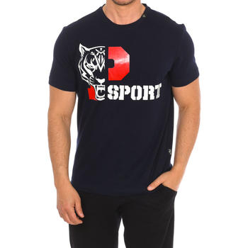 textil Herr T-shirts Philipp Plein Sport TIPS410-85 Marin