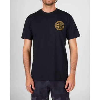 textil Herr T-shirts & Pikétröjor Salty Crew Legends premium s/s tee Svart