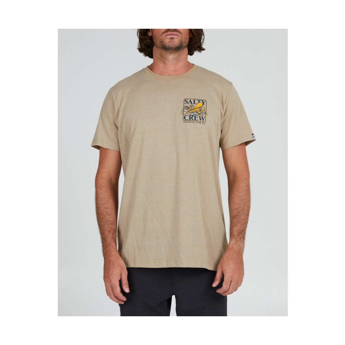 textil Herr T-shirts & Pikétröjor Salty Crew Ink slinger standard s/s tee Beige