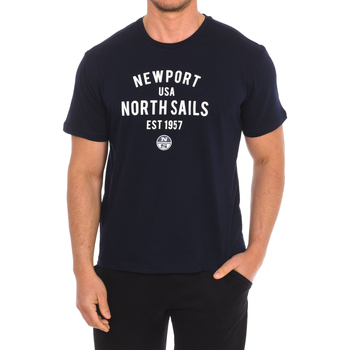 textil Herr T-shirts North Sails 9024010-800 Marin