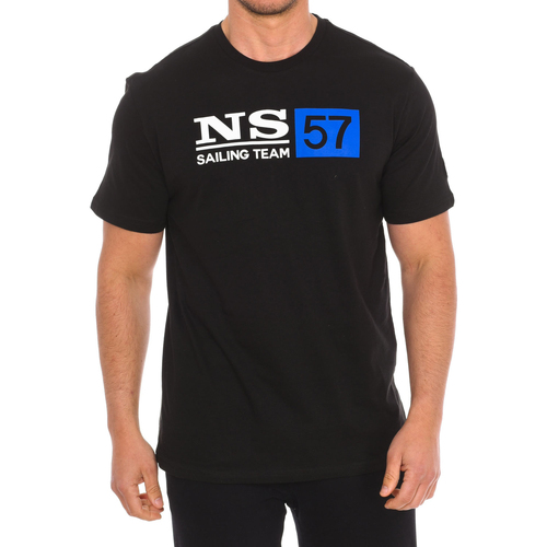 textil Herr T-shirts North Sails 9024050-999 Svart