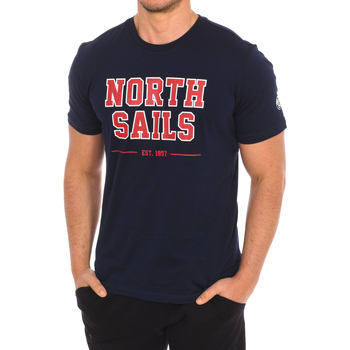 textil Herr T-shirts North Sails 9024060-800 Marin