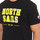 textil Herr T-shirts North Sails 9024060-999 Svart