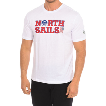 textil Herr T-shirts North Sails 9024110-460 Flerfärgad