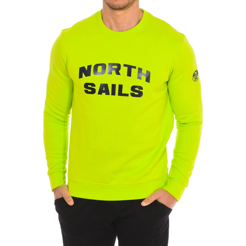 textil Herr Sweatshirts North Sails 9024170-453 Grön
