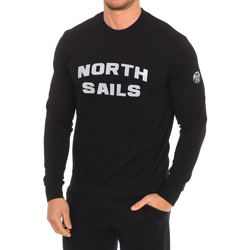 textil Herr Sweatshirts North Sails 9024170-999 Svart
