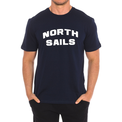 textil Herr T-shirts North Sails 9024180-800 Marin