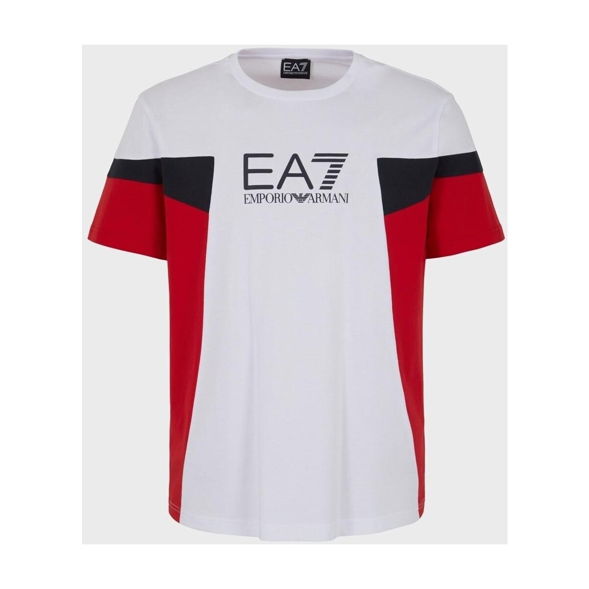 textil Herr T-shirts Ea7 Emporio Armani  Flerfärgad