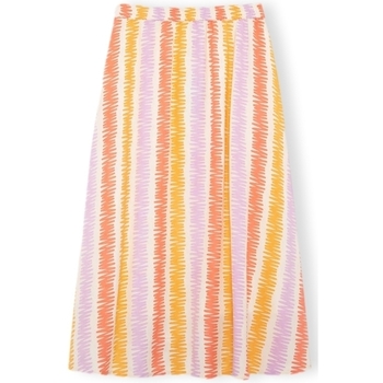 textil Dam Kjolar Compania Fantastica COMPAÑIA FANTÁSTICA Skirt 40104 - Stripes Flerfärgad