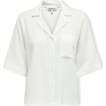 textil Dam Blusar Only Noos Tokyo Life Shirt S/S - Bright White Vit