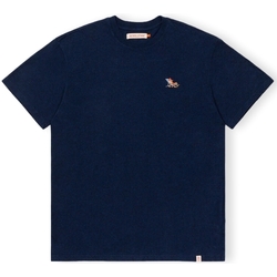 textil Herr T-shirts & Pikétröjor Revolution T-Shirt Loose 1264 LAZ - Navy Blå