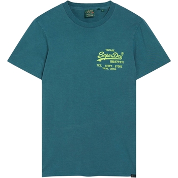 textil Herr T-shirts Superdry 235546 Blå