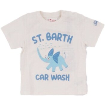 textil Pojkar T-shirts Mc2 Saint Barth TSH0001 02175F Annat