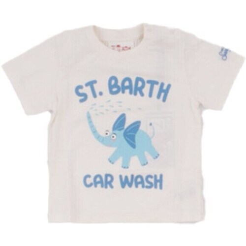 textil Pojkar T-shirts Mc2 Saint Barth TSH0001 02175F Annat