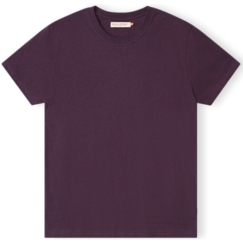 textil Herr T-shirts & Pikétröjor Revolution T-Shirt Regular 1051 - Purple Melange Violett