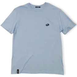 textil Herr T-shirts & Pikétröjor Organic Monkey Survival Kit T-Shirt - Blue Macarron Blå