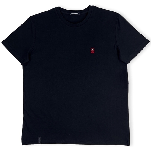 textil Herr T-shirts & Pikétröjor Organic Monkey VR T-Shirt - Black Svart
