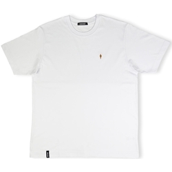 textil Herr T-shirts & Pikétröjor Organic Monkey Ice Cream T-Shirt - White Vit