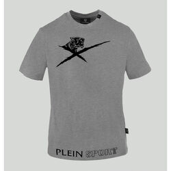 textil Herr T-shirts Philipp Plein Sport - tips413 Grå