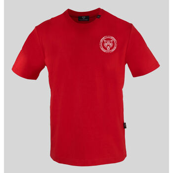 textil Herr T-shirts Philipp Plein Sport - tips412 Röd