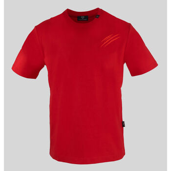 textil Herr T-shirts Philipp Plein Sport - tips408 Röd