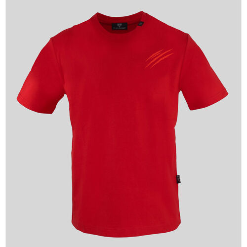 textil Herr T-shirts Philipp Plein Sport - tips408 Röd
