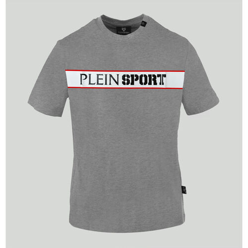 textil Herr T-shirts Philipp Plein Sport - tips405 Grå