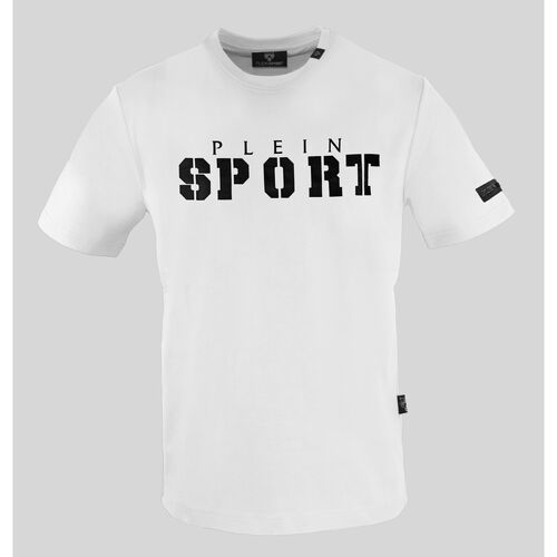 textil Herr T-shirts Philipp Plein Sport tips40001 white Vit