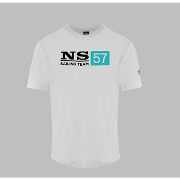 textil Herr T-shirts North Sails - 9024050 Vit