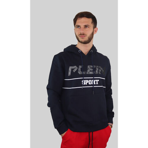 textil Herr Sweatshirts Philipp Plein Sport fips21785 navy Blå