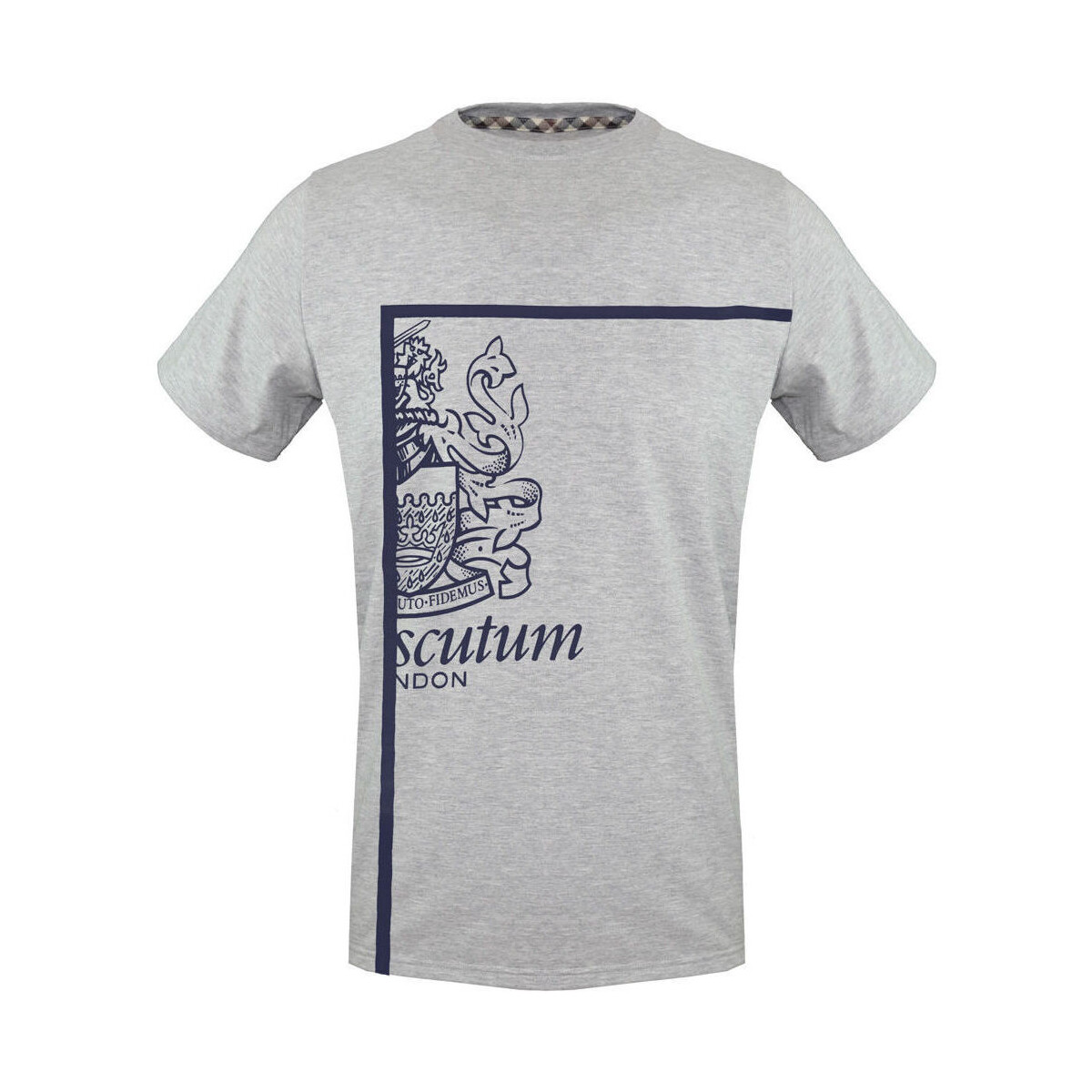textil Herr T-shirts Aquascutum - tsia127 Grå