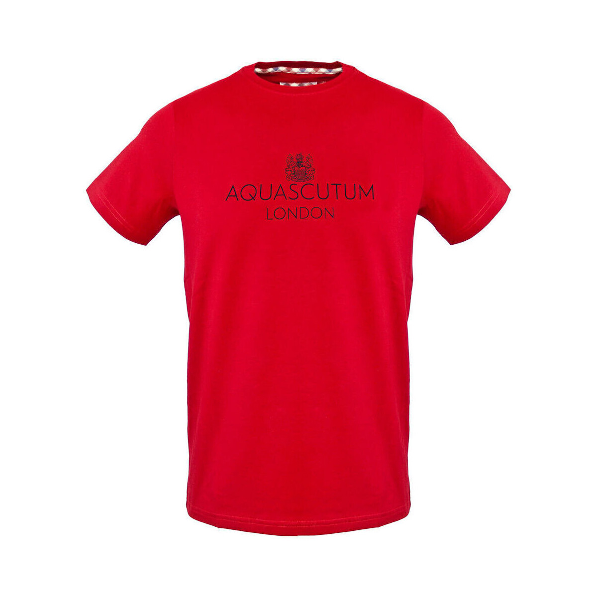 textil Herr T-shirts Aquascutum - tsia126 Röd