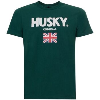 textil Herr T-shirts Husky - hs23beutc35co177-john Grön