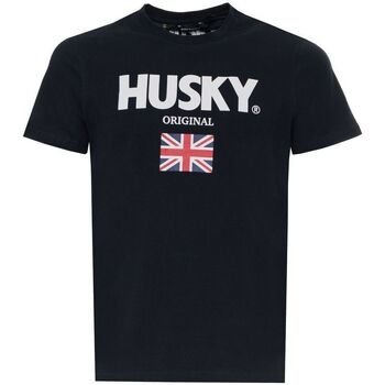 textil Herr T-shirts Husky - hs23beutc35co177-john Blå