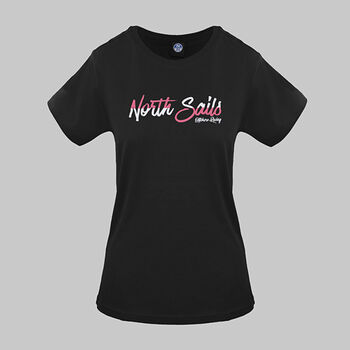 textil Dam T-shirts North Sails - 9024310 Svart