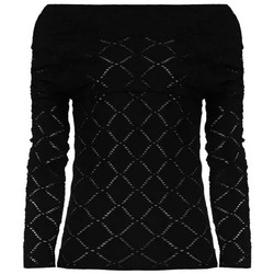 textil Dam Sweatshirts Rinascimento CFC0119032003 Svart