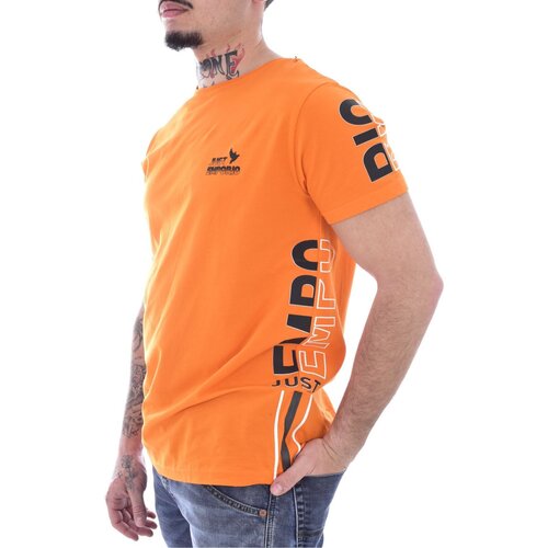 textil Herr T-shirts Just Emporio JE-MEJIM-01 Orange
