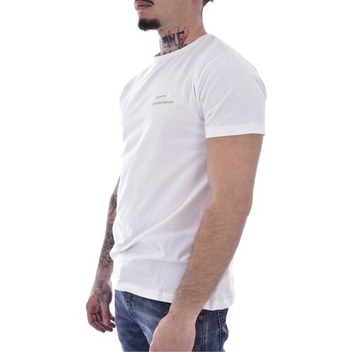 textil Herr T-shirts Just Emporio JE-MILBIM-01 Vit