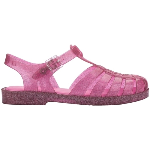 Skor Dam Sandaler Melissa Possession Shiny Sandals - Glitter Pink Rosa