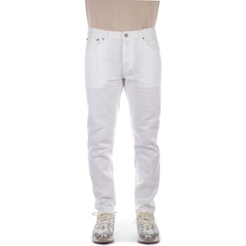 textil Herr Chinos / Carrot jeans Dondup UP434 BF0014PTD Vit