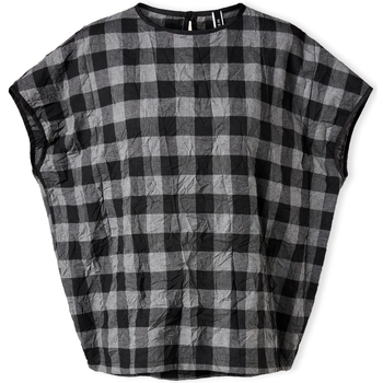 textil Dam Blusar Wendykei Shirt 123343 - Checked Grå