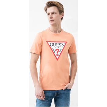textil Herr T-shirts Guess M2YI71 I3Z14 Orange