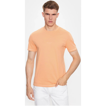 textil Herr T-shirts Guess M2YI72 I3Z14 Orange