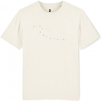 textil Herr T-shirts & Pikétröjor Poetic Collective Color logo t-shirt Beige
