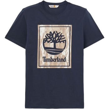 textil Herr T-shirts Timberland 236615 Blå