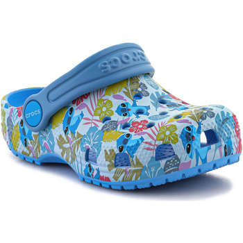 Skor Pojkar Sandaler Crocs Toddler's Disney Stitch Classic Clog 209471-4TB Flerfärgad