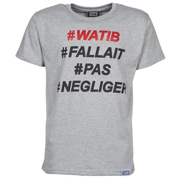textil Herr T-shirts Wati B NEGLIGER Grå