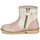 Skor Flickor Boots Citrouille et Compagnie OUGAMO LIBERTY Rosa / Flowercolor