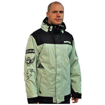 textil Herr T-shirts & Pikétröjor Billabong Veste Snowboard Grön