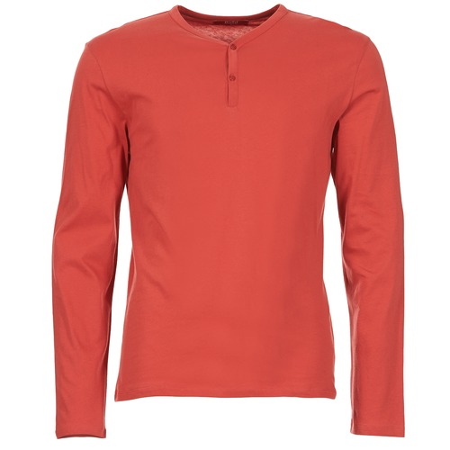 textil Herr Långärmade T-shirts BOTD ETUNAMA Röd